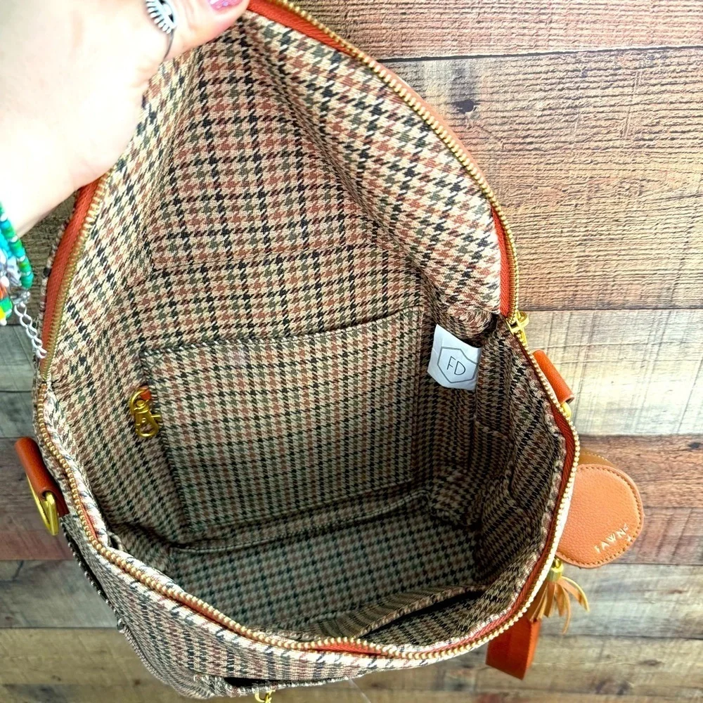 Fawn Design The Mini Plaid Diaper Bag